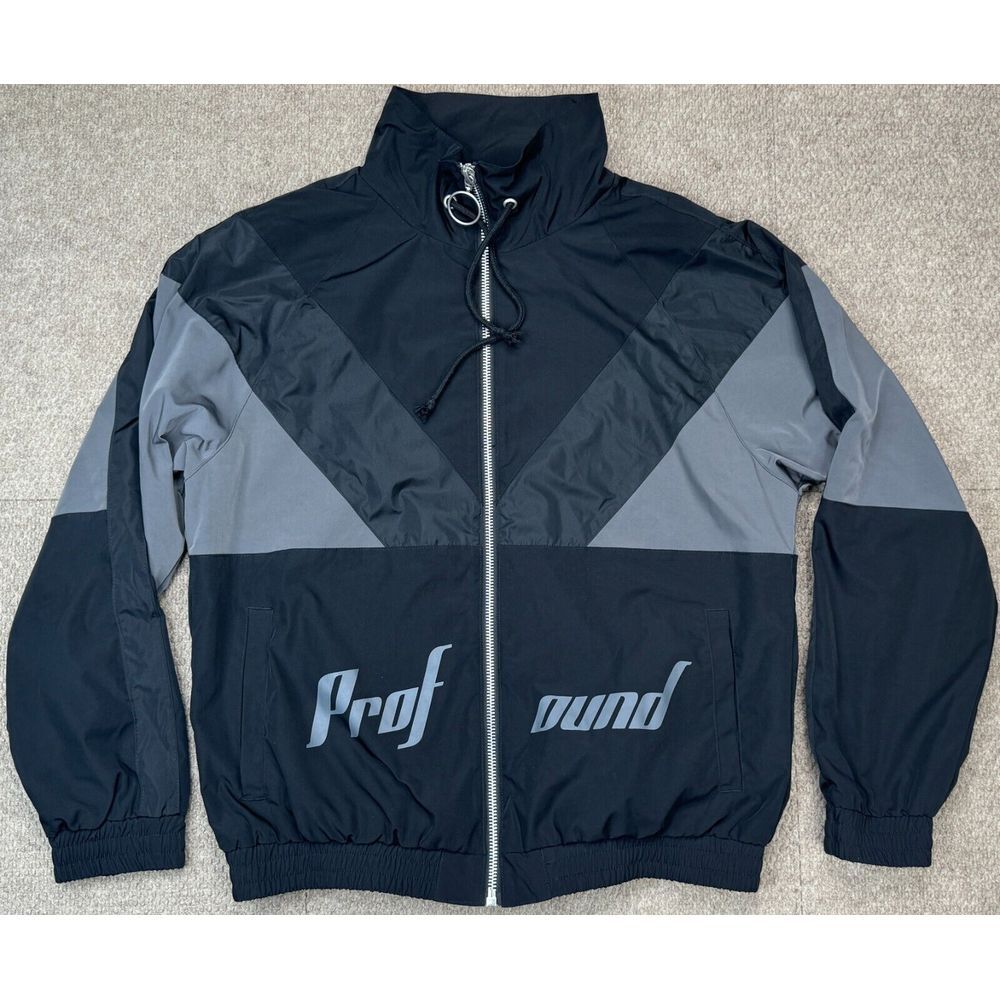 Profound Aesthetic Men's Full Zip Long Sleeve Jacket Size‎ Large